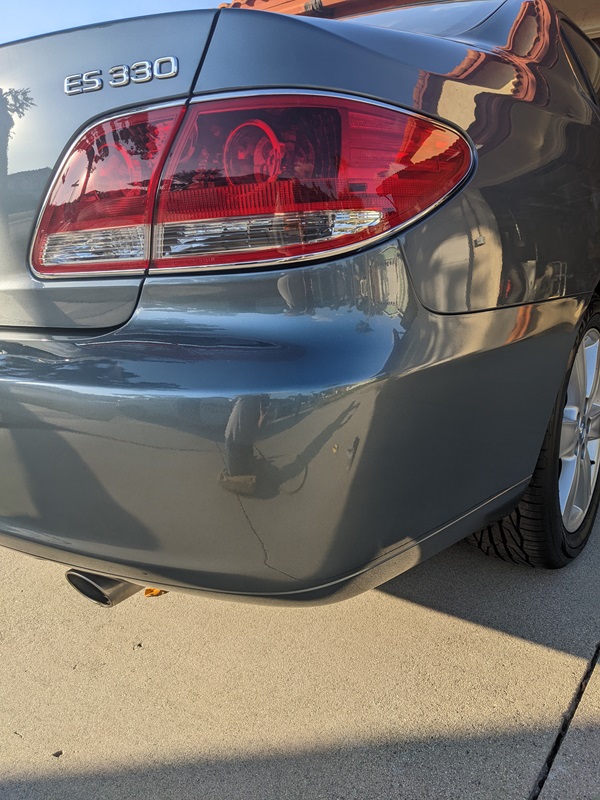 Lexus es dent repair