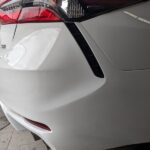 Toyota Camry rear bumper paint